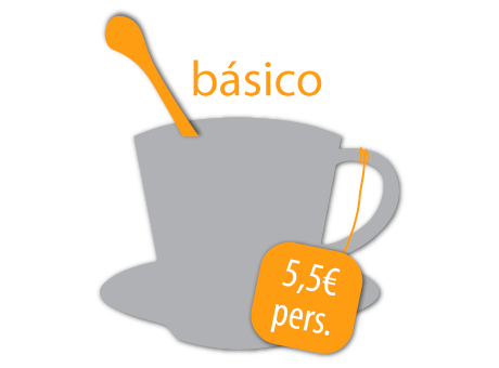básico icono servicio de coffee break básico