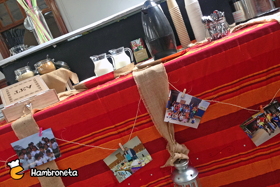 boda itxaso y aitor mesa cafe comercio justo