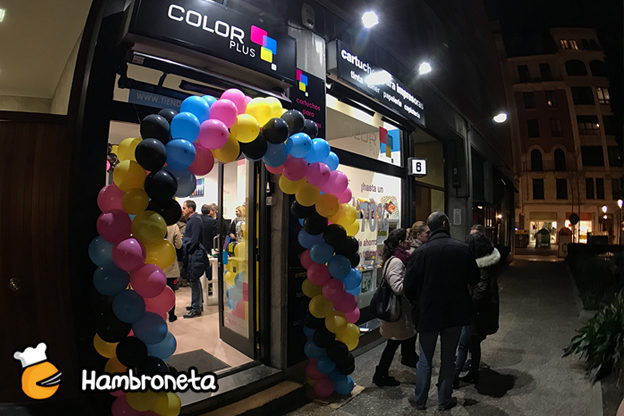 INAUGURACION COLOR PLUS HAMBRONETA