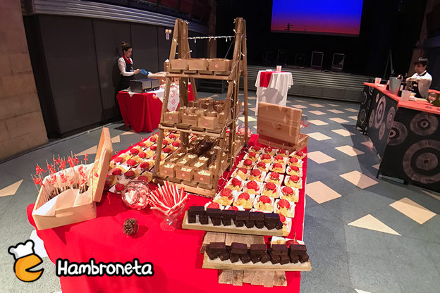 catering cena publicidad hambroneta