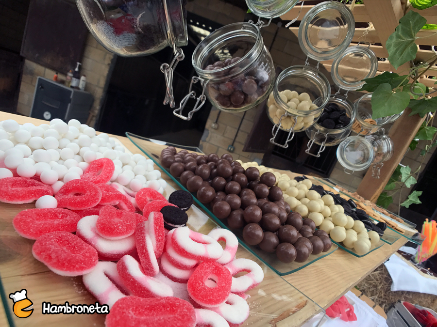 organizacion catering fiesta nerea hambroneta carrito dulces