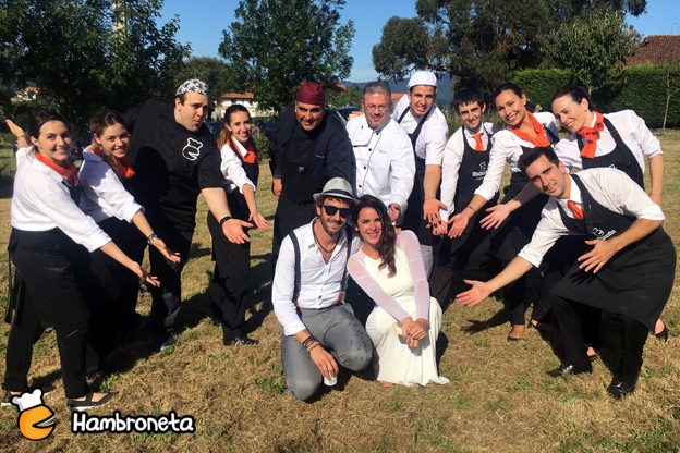 hambroneta catering boda alba y koldo