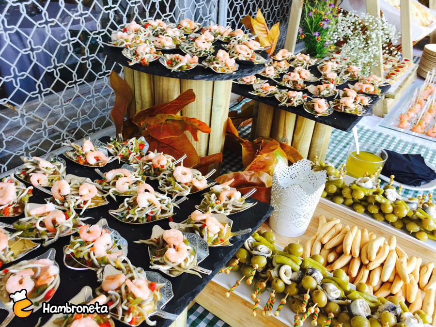 Hambroneta bautiboda enara y jaime y june snacks
