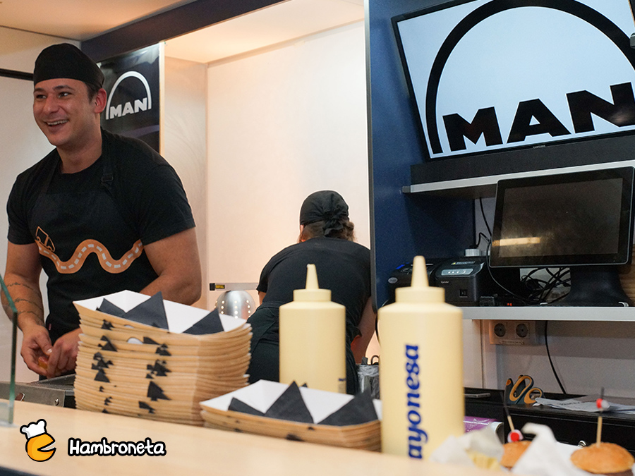 hambroneta catering inauguracion abra motor man food truck hambroneta decoracion