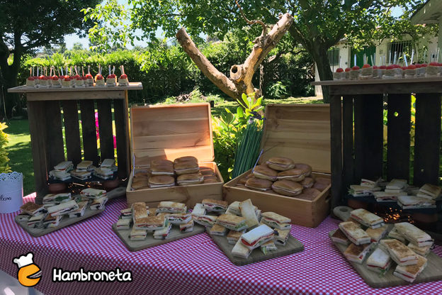 Hambroneta catering boda Susana y Alejandro