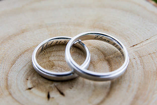 Boda Elena y Mikel Hambroneta Catering anillos