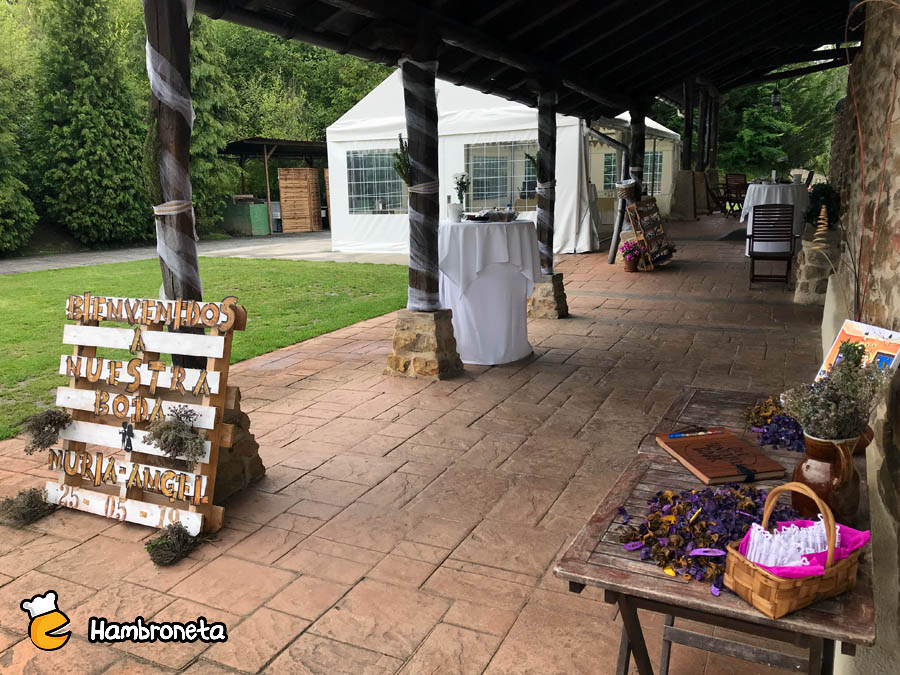 Boda Hambroneta Nuria y Angel Pagaigoikoa espacio