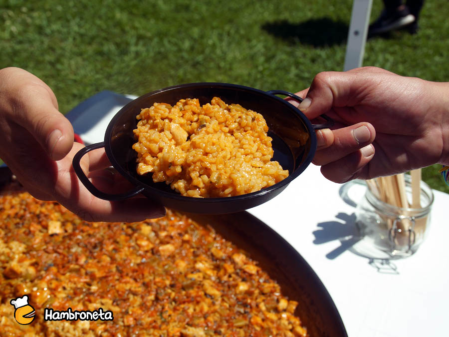 Hambroneta Boda Idoia y Gonzalo detalle paella