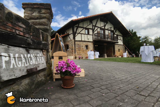 Hambroneta boda catering Aralia Inaki
