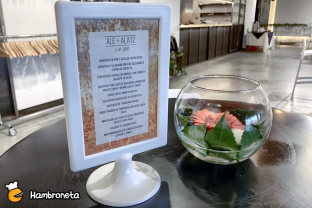 Boda catering Hambroneta Ale y Alatz Silo