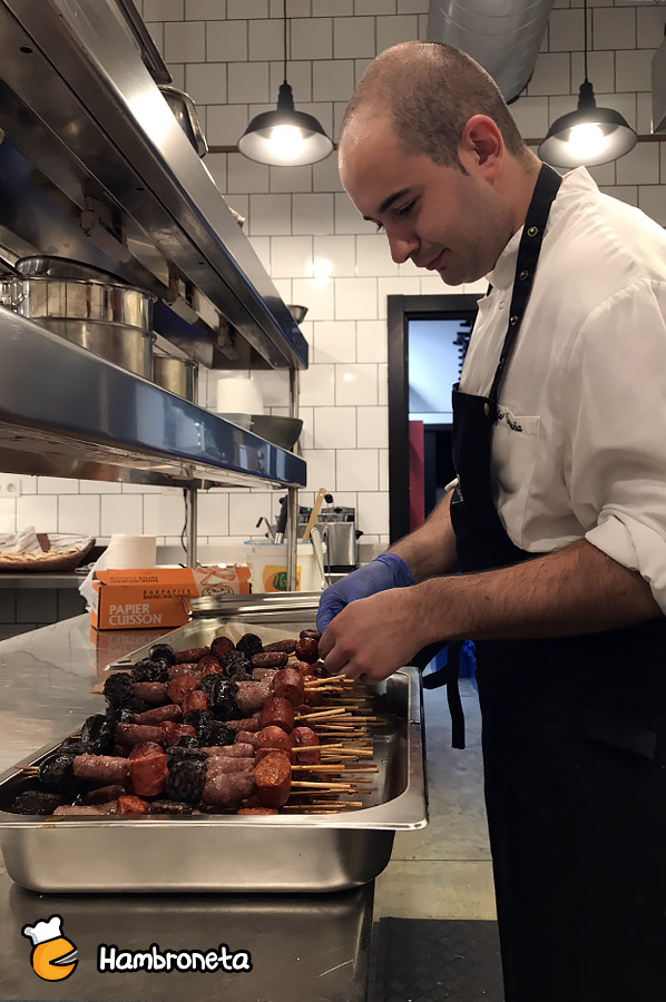 Boda catering Hambroneta Ale y Alatz Silo Bilbao equipo cocina