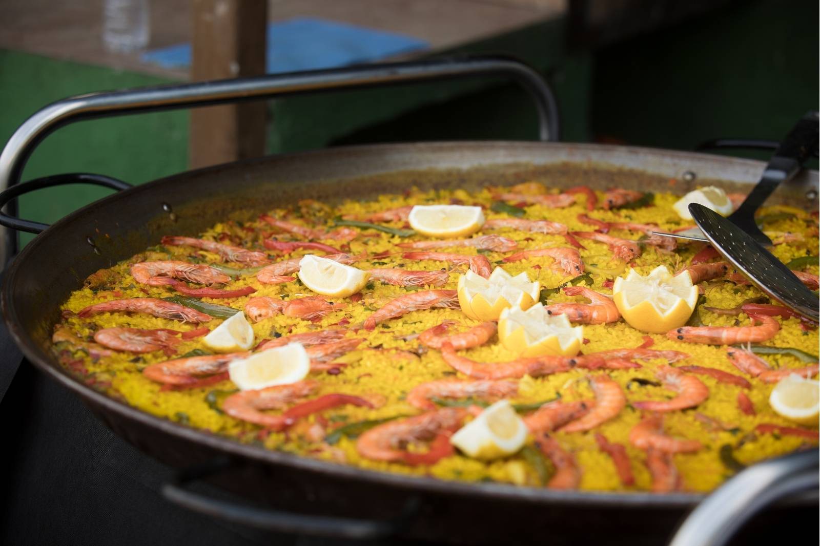 organizacion catering boda Irene Aketza Hambroneta paella