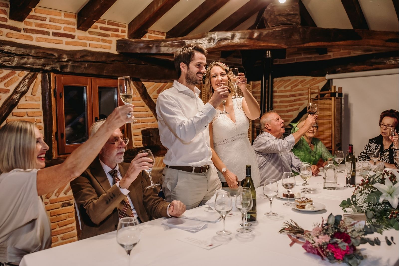 Boda hambroneta Irune Diego hambroteam brindis