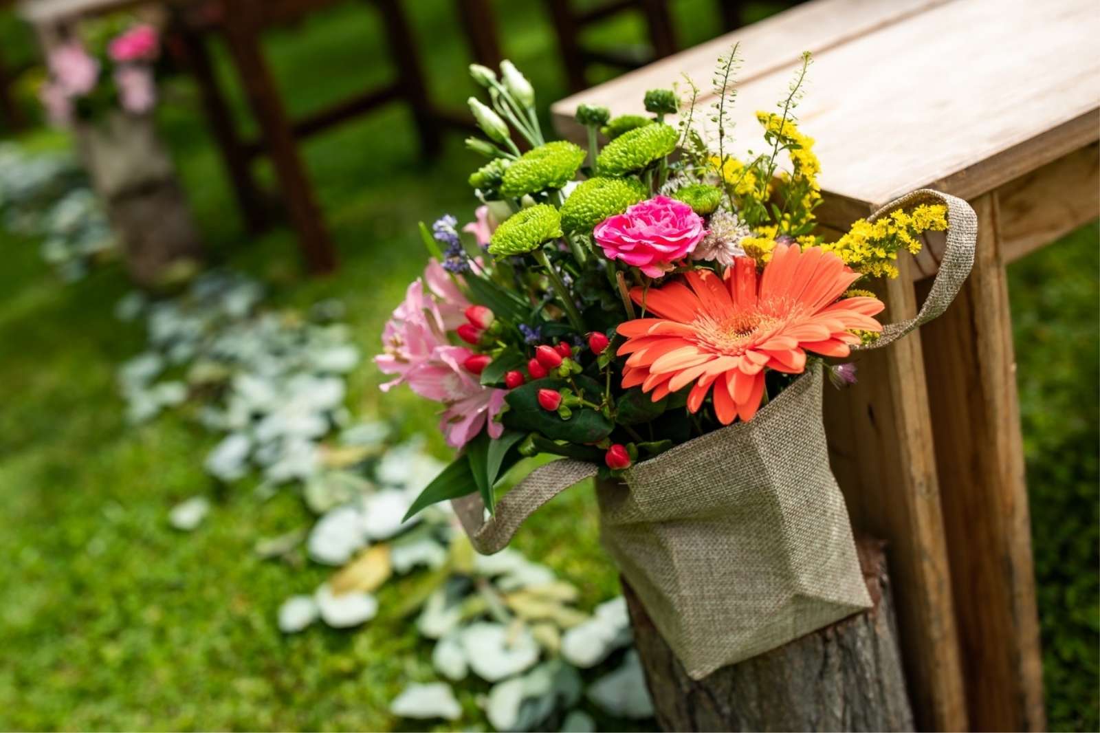Hambroneta Catering Boda I y J detalles ceremonia