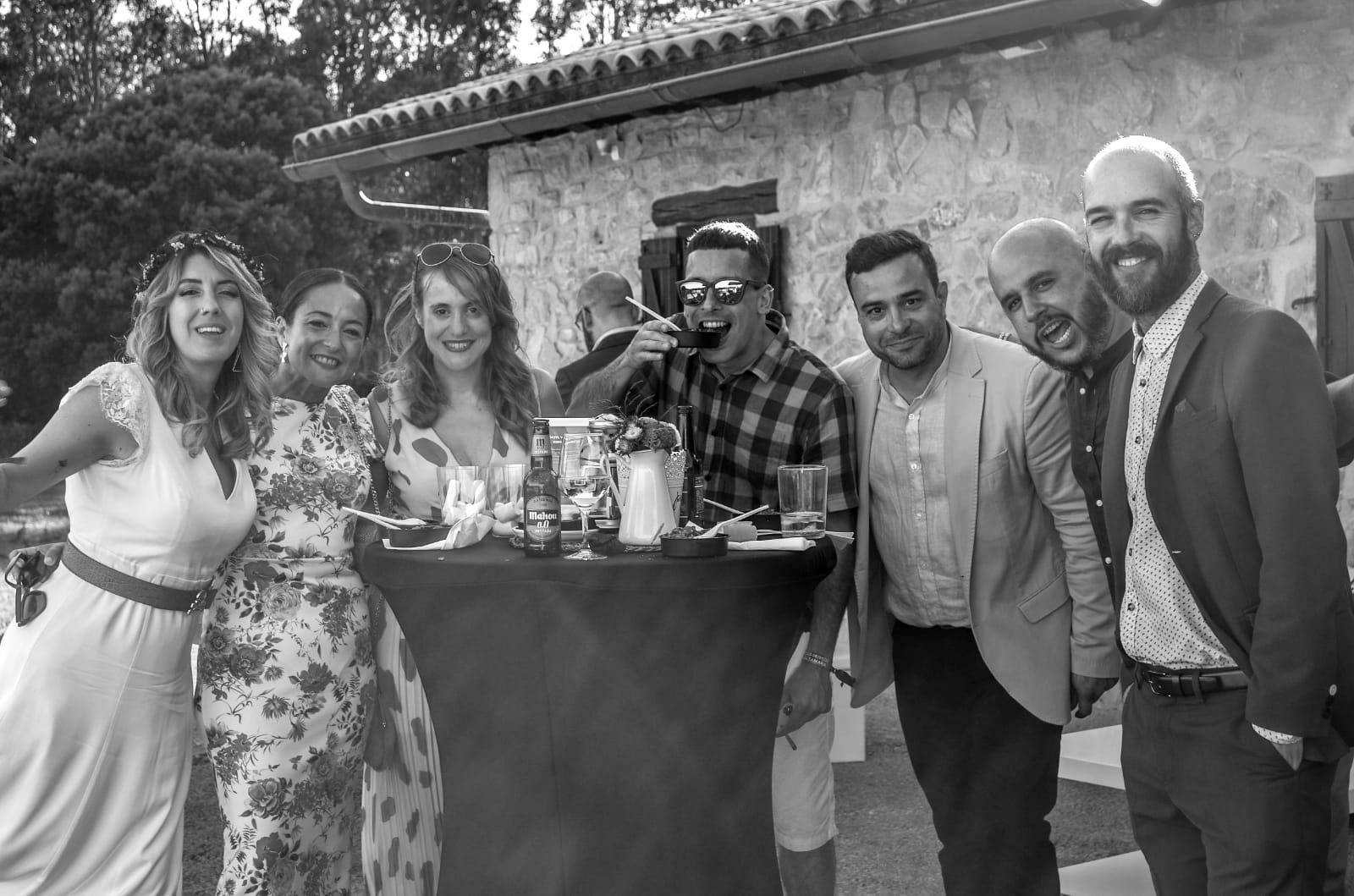Hambroneta Catering Boda Tamara Alekos con invitados