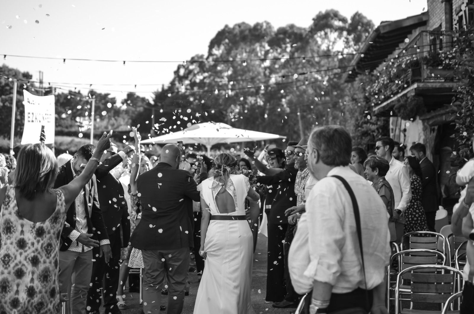 Hambroneta Catering Boda Tamara Alekos salida ceremonia