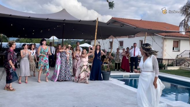 Hambroneta Organizacion Catering Boda Tania Endika ramo